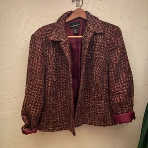 Beautiful Burgundy Requirements Coat